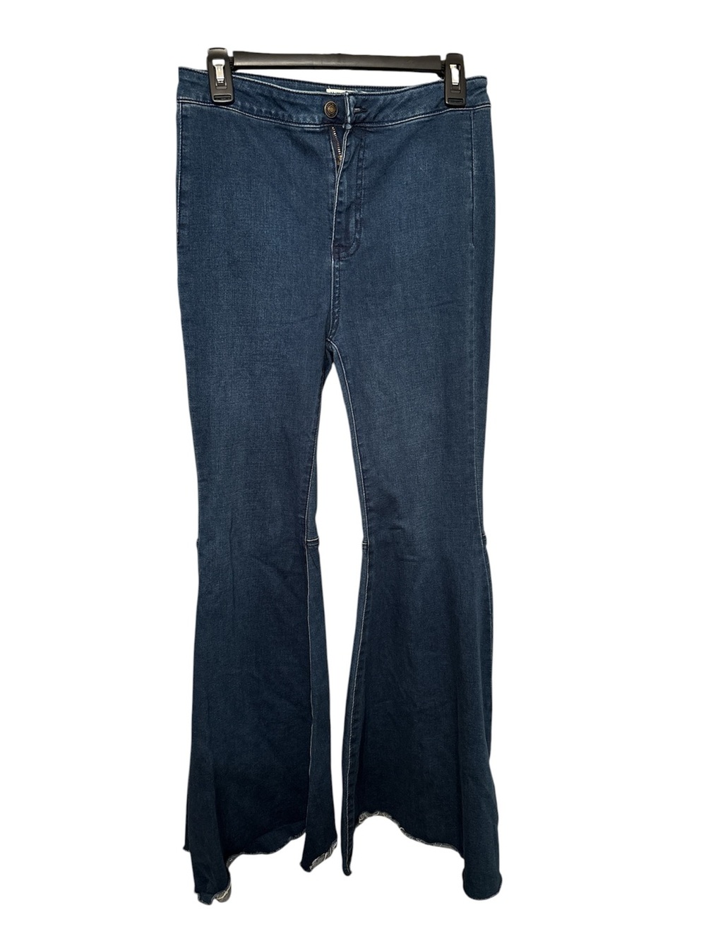 We The Free Dark Blue Flared Jeans